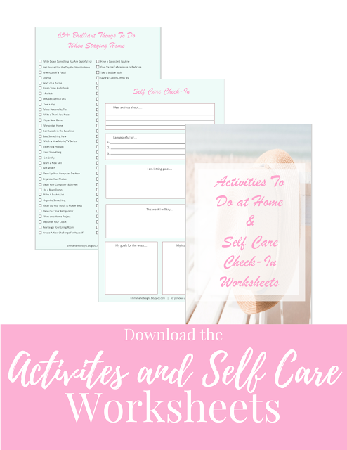 self care checklists