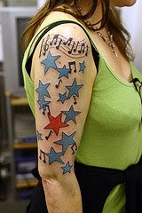 music tattoos, tattoo, tattoos