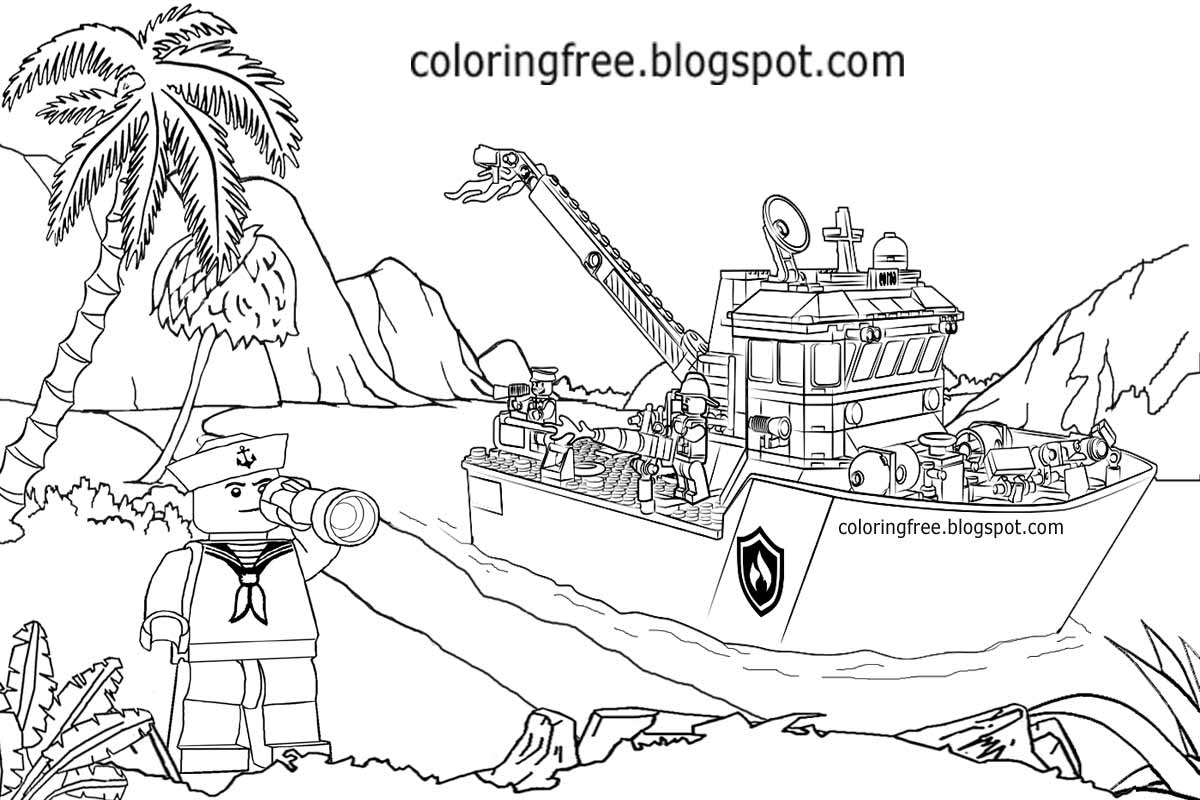 free coloring pages printable pictures to color kids drawing ideas rh coloringfree LEGO City Coloring Pages LEGO Coast Guard to Color