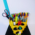 DIY - PORTA CANETAS COM ROLINHOS DE PAPEL HIGIÊNICO