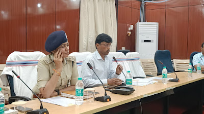 Gaya | दुर्गापूजा की प्रशासनिक तैयारी | विधि व्यवस्था | शांति समिति | [DM and SSP Review Meeting]- AnjNewsMedia
