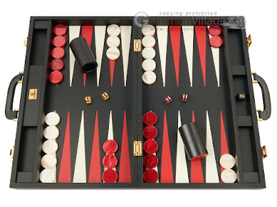 Set up Backgammon