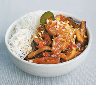 aubergine, tomato and chilli curry recipe