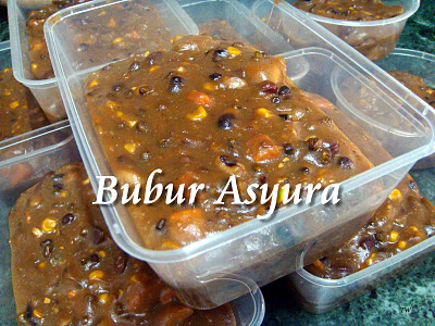 (RESEPI) bubur asyura dari pelbagai negeri (JOHOR, KEDAH 