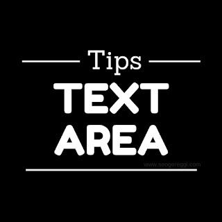 Cara Mudah Membuat Text Area Untuk Coding