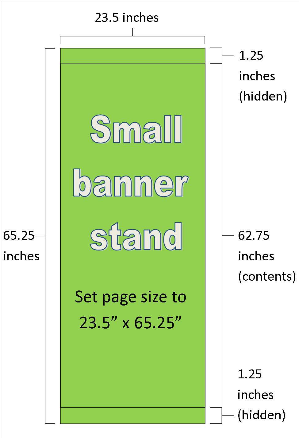 lolo techie Roll up banner stand dimensions 