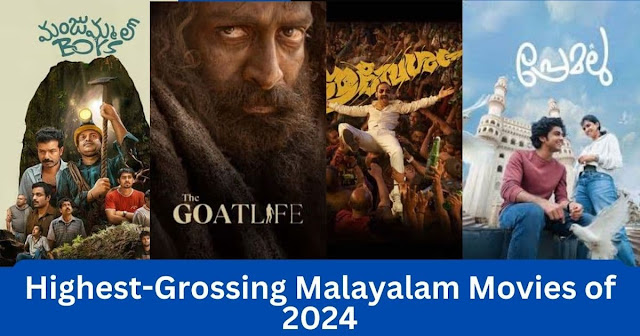 Highest Grossing Malayalam Movies of the Year 2024 | Mollywood