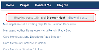 showing post with label