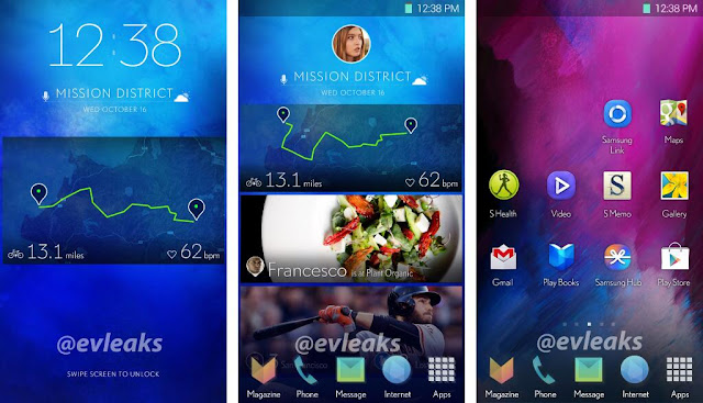 New Samsung smartphone UI