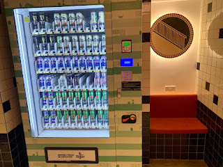 Beer vending machine at lyf Funan