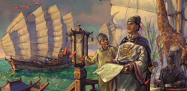 the great Chinese admiral Zheng He