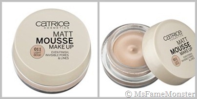 Matt Mousse Make Up - 11 Light Beige fertig