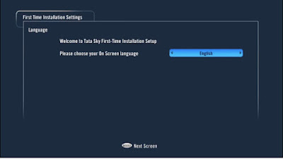 How to change entry point Transponder of Tatasky 