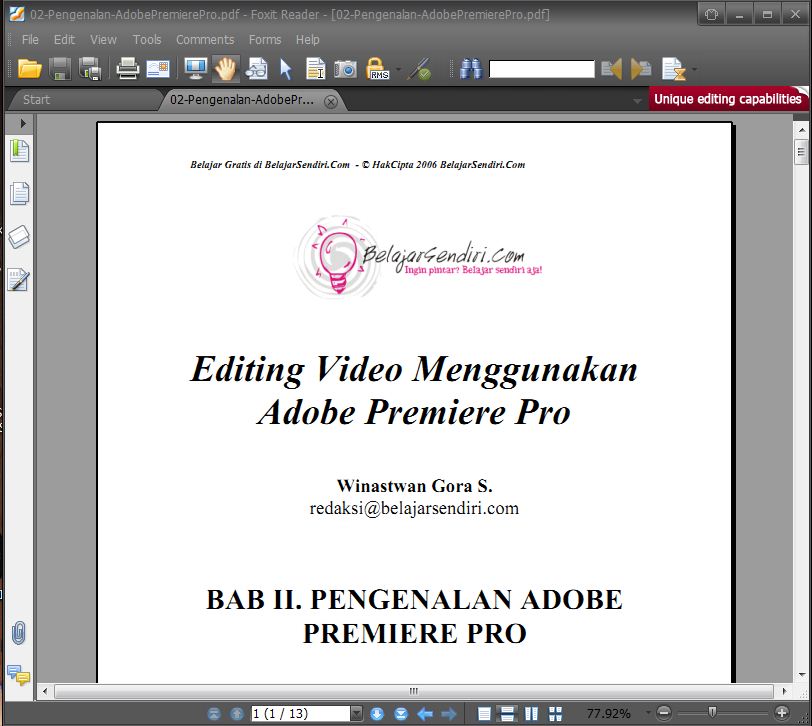 FOXIT READER LEBIH RINGAN DARI ADOBE READER ~ MX - Download