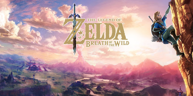 اللعبة الاولى :  The Legend of Zelda: Breath of the Wild 