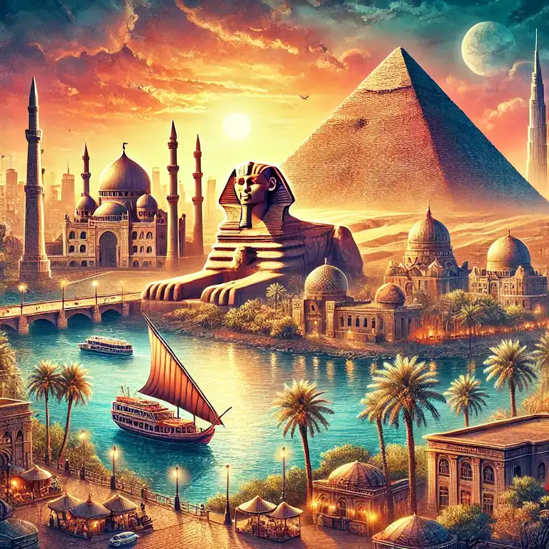 The five most beautiful tourist destinations in Cairo