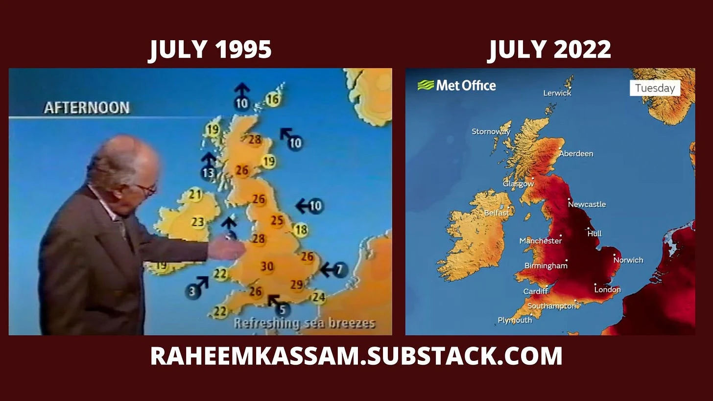 They are screwing with the weather maps: SUN is BAD!