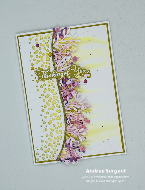 Personally create a water-coloured card to let a special person know you are thinking of them.