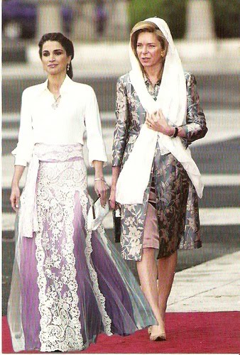 Hamzah's wedding and Crown Prince Felipe and Princess Letizia's wedding