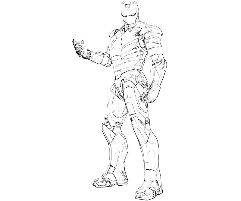 Ironman Coloring Pages
