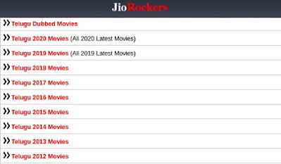 Jio Rockers Telugu 2020 Movies Download