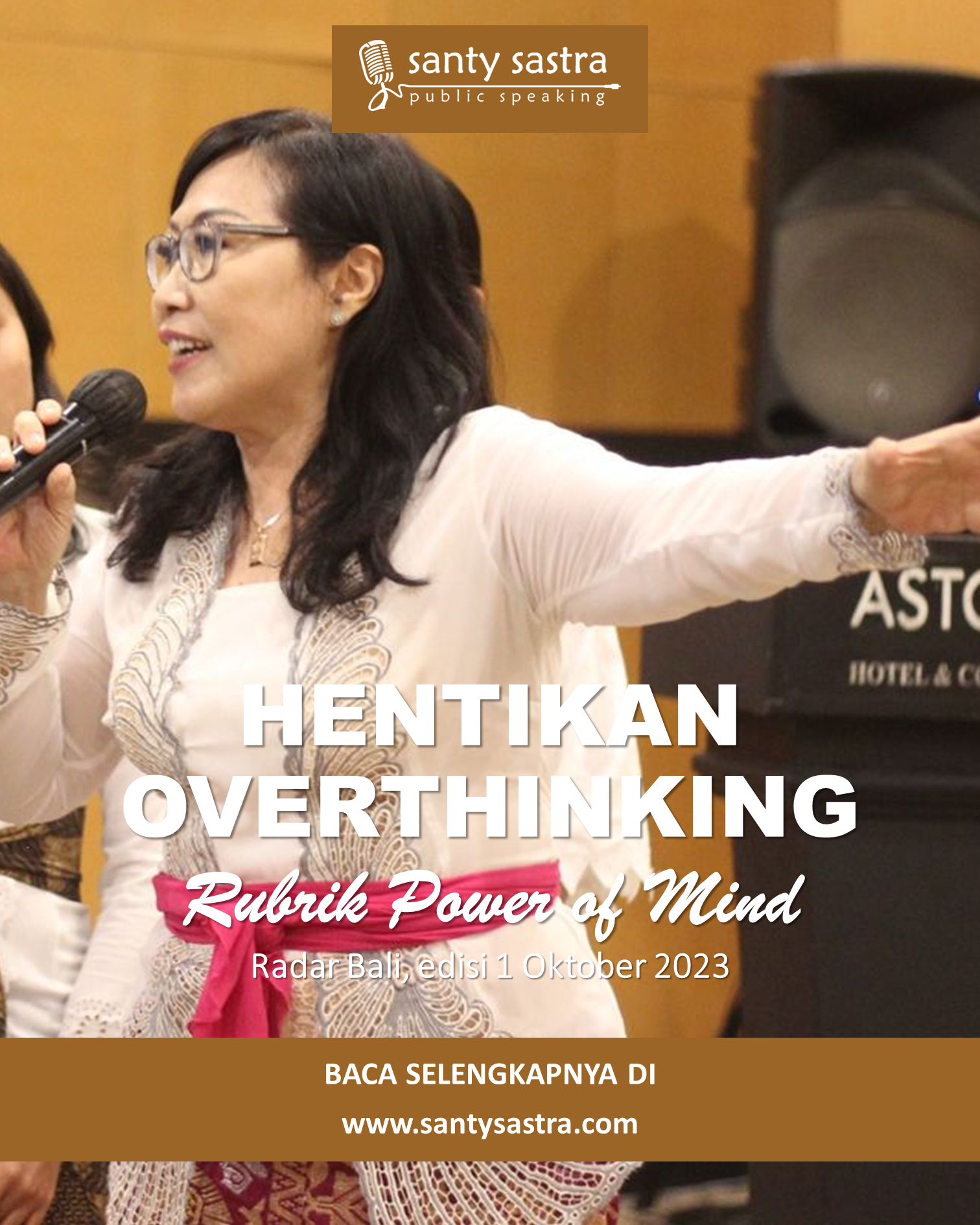 Rubrik Power of Mind Radar Bali : Hentikan Overthinking