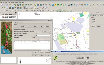 OSM direct access within Quantum and saved in Postgres