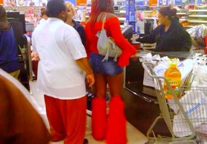 weird people walmart 22