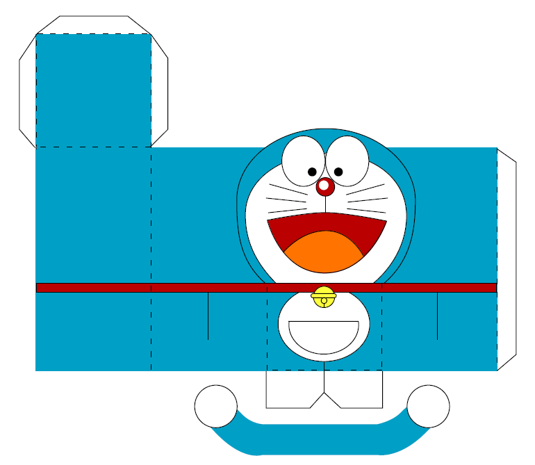 16+ Cara Membuat Dekorasi Doraemon Dari Kertas, Motif Masa Kini!