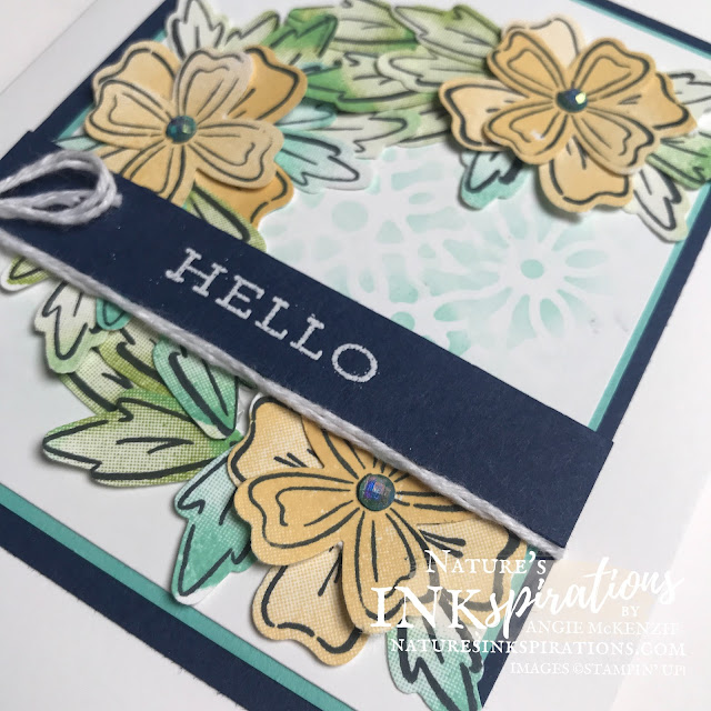 By Angie McKenzie for the Crafty Collaborations Technique Tuesday Blog Hop; Click READ or VISIT to go to my blog for details! Featuring the Stampin' Up! Flowers & Leaves Punch included with the Flowers of Friendship Bundle along with the Watercolor Shapes and Forever Fern Stamp Sets from the 2021-2022 Annual Catalog; #encouragementcard #stamping #papercrafting #techniquetuesday #techniquetuesdaybloghop #flowersandleaves #flowersoffriendship #watercolorshapes #foreverfern #blending #vellumdoiliesmask #2021annualcatalog #punches #wreathcards #cardtechniques #stampinup #diy #handmadecard #naturesinkspirations #makingotherssmileonecreationatatime