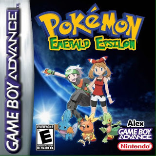 Pokemon Emerald Epsilon GBA Boxart