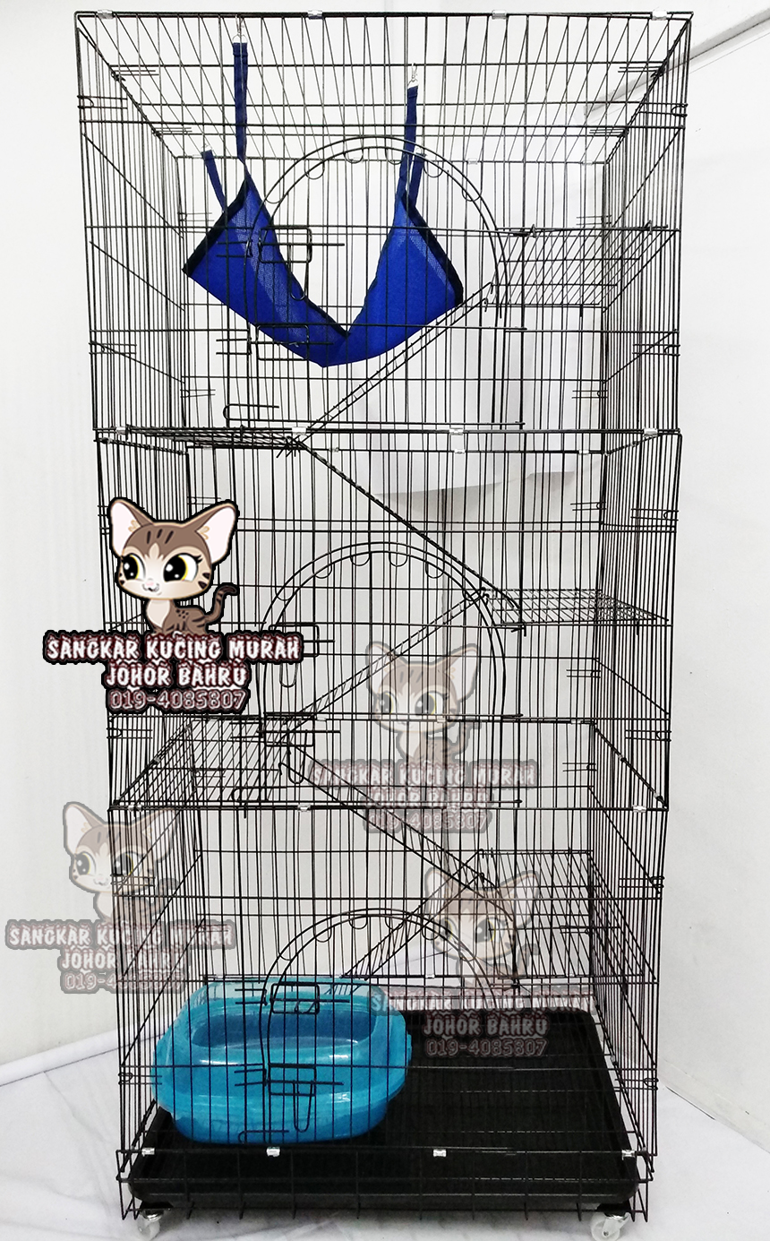 🔥BESAR🔥5 tingkat🔥 - cat cage jb