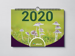 2020 Horizontal Calendar Design By FRDESIGNBD
