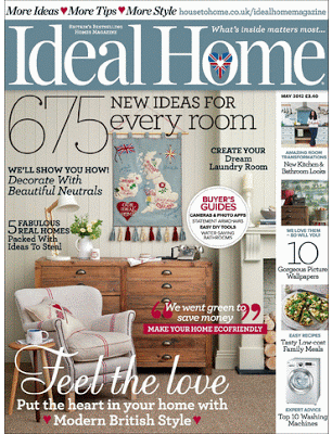  Ideal  Home  May 2012 Feature Traditional Painted Kitchen  