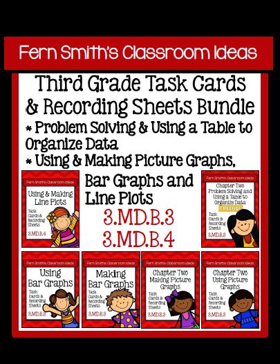Common Core Math 6th Grade Tasks  5th grade common core math task cards with a fun spring theme 