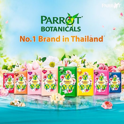 Full range of Parrot Botanicals Bar Soap