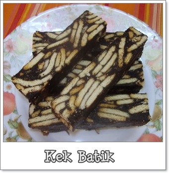 Kek Batik ~ ::Koleksi Resepi::