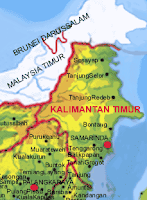  Peta  Dunia Lengkap Peta  Kalimantan  Timur 