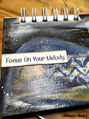 Focus on Your Melody, #ArtLove52 Week 3 Leah Tees