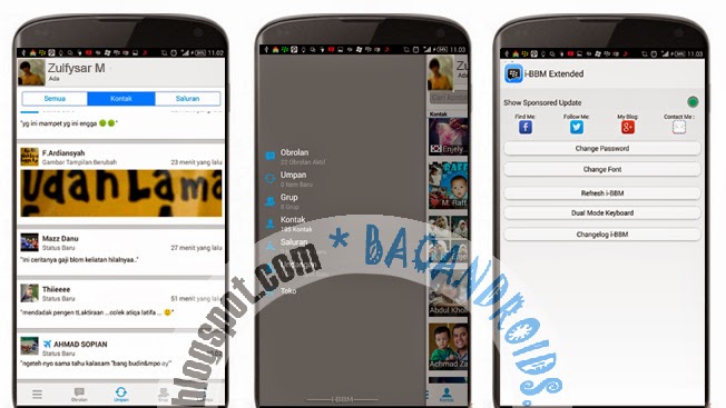 Download I-BBM Mod Thema Iphone  2.7.0.20 