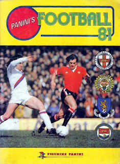 Panini england football scotland 81