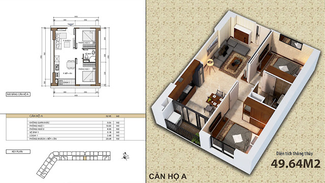 Căn hộ A chung cư Xuân Mai Dương Nội