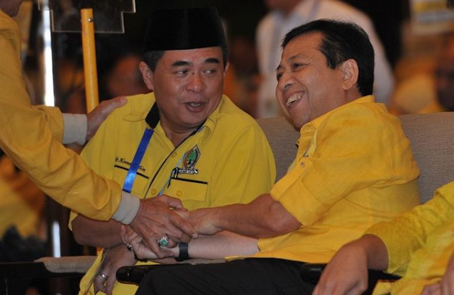 Ade Komarudin Mundur Dari Pencalonan, Setya Novanto Melenggang Jadi Ketua Umum Golkar Periode 2014-2019