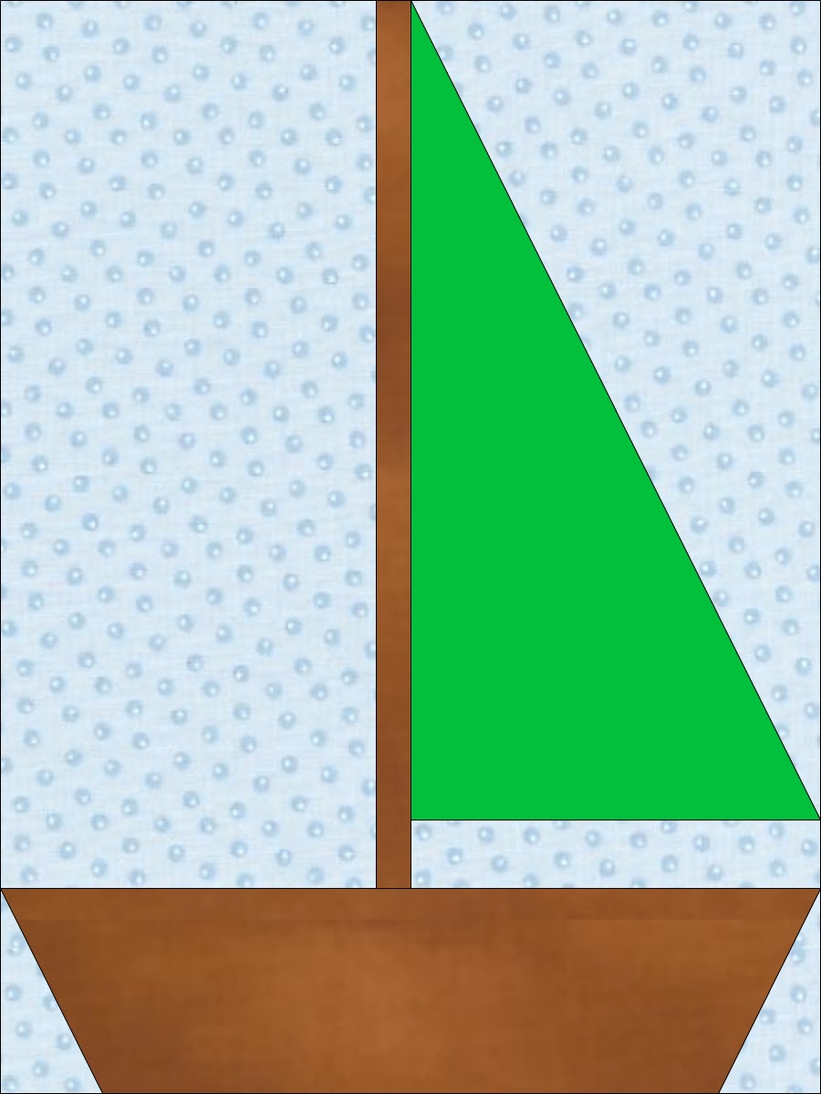 Northern Deb Quilts: FREE Little Boys Sailboat PATTERN