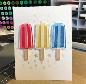 Sunny Studio Stamps: Perfect Popsicles Card by Andrea S