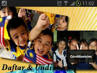 Aplikasi maklumat Pilihanraya 2013 (PRU13) Android