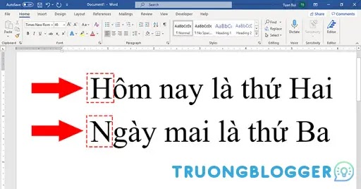 Cách dùng tính năng tự sửa chữ viết hoa trên Word