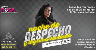 Concierto de Patricia del Valle en Bogota