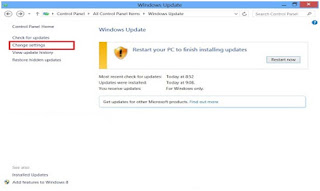 Cara Mematikan Auto Update Windows 8