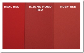 RIDING RED HOOD COMPARISON